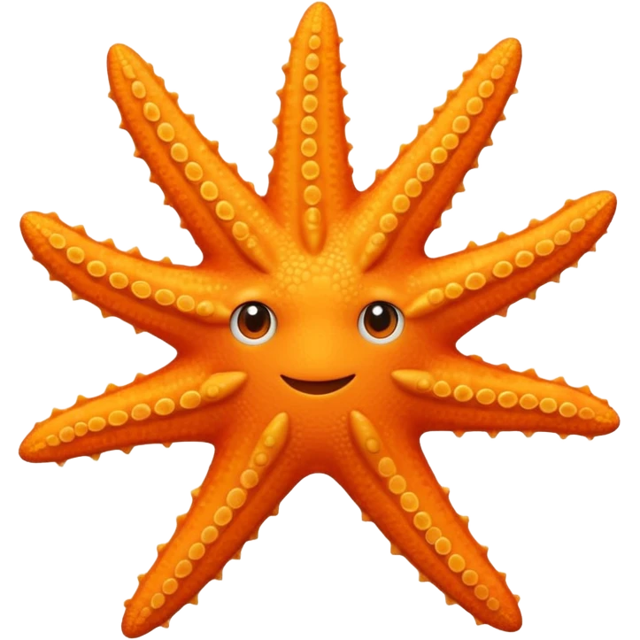 Simple starfish emoji