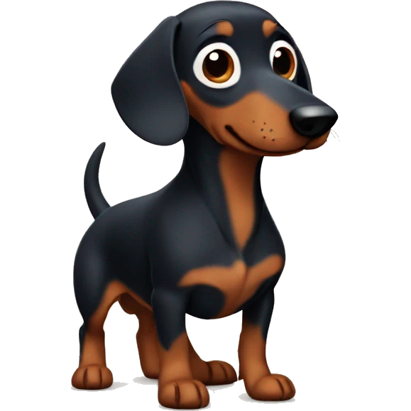 stitch as daschund emoji