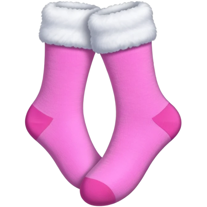 Pink socks emoji