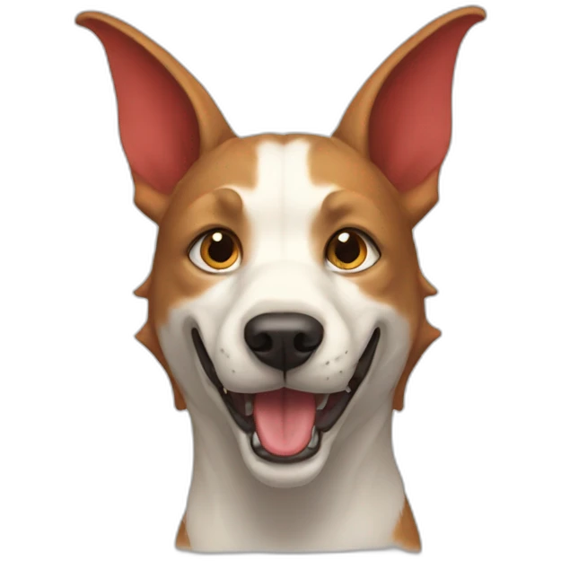 Dragon dog emoji