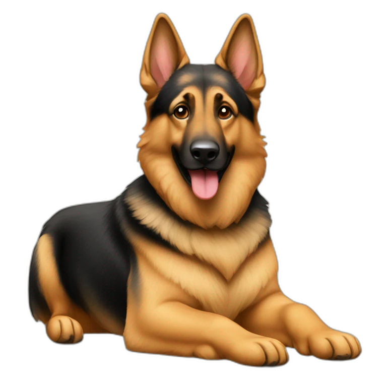 Berger allemand emoji