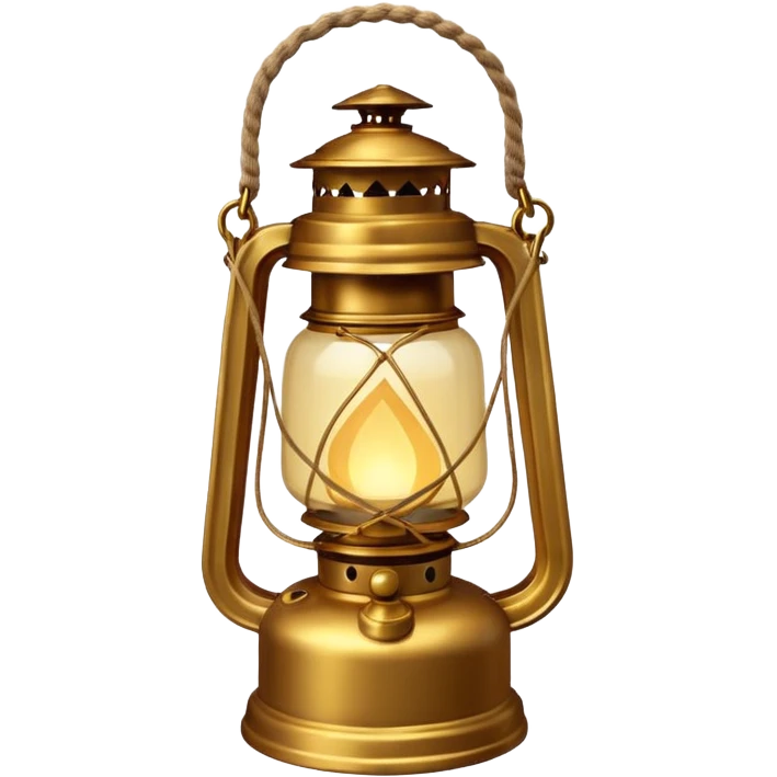 Lantern

New look:

Brass or iron base (#695C48).

Light glow: soft amber (#FFD88A) with slight haze effect.

Replace glass reflection with matte finish.

Optional rope handle wrapping. emoji