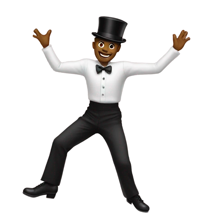 Tap dance emoji