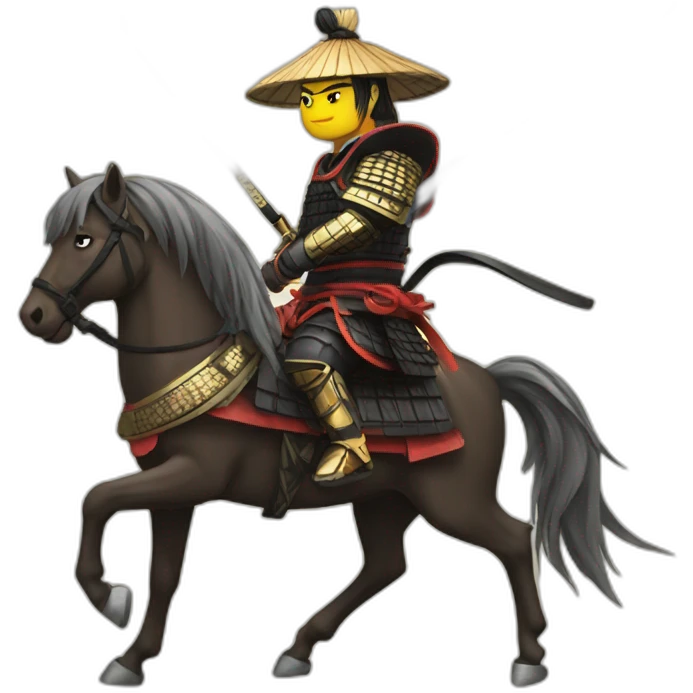 samurai on horse emoji