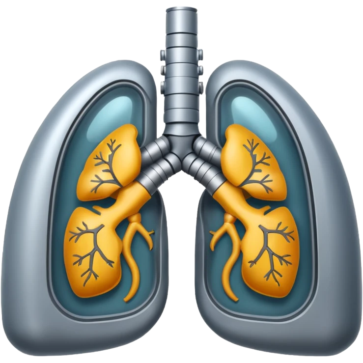 robotic lung emoji