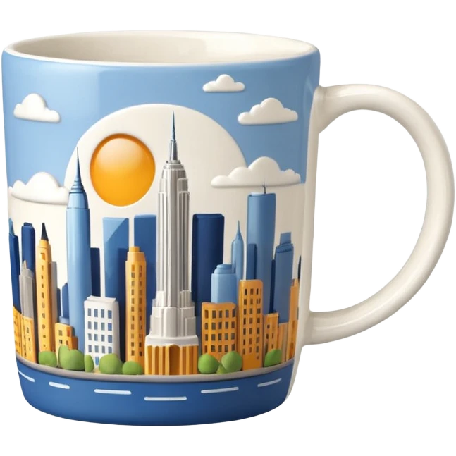 New York mug emoji