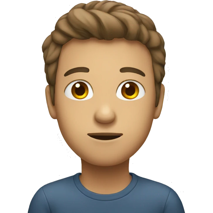 person wondering emoji