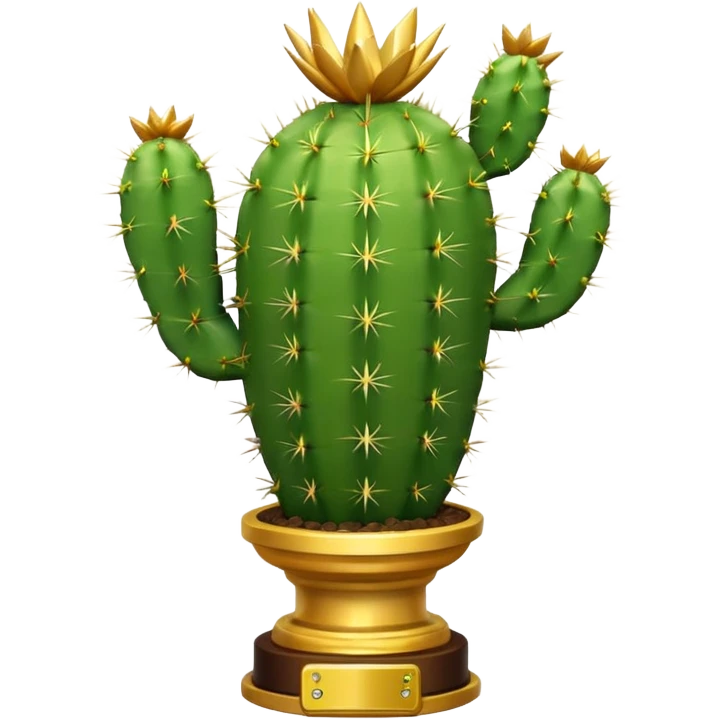 cactus trophy emoji
