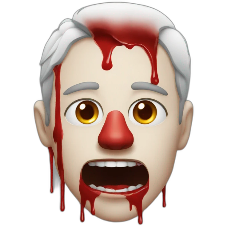 Bloody-noses emoji