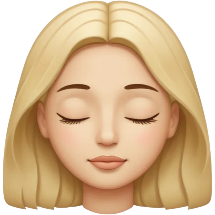face icon feels safe, with closed eyes emoji