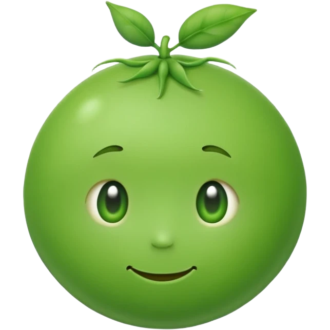 a pea emoji