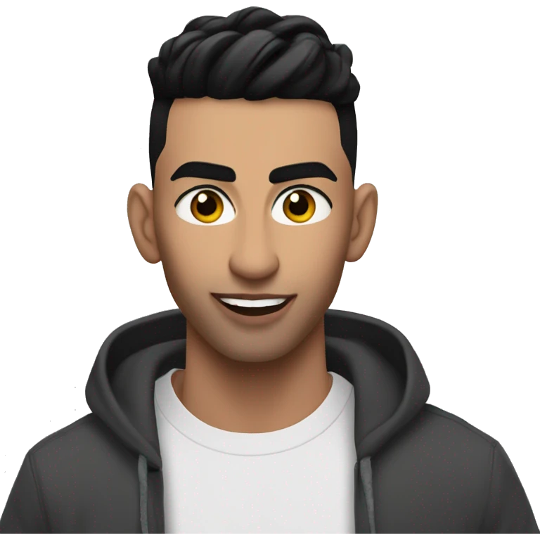 James Charles and Amir khan emoji