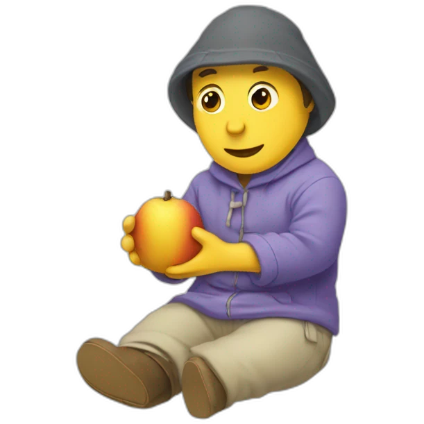 Tchoupi qui est pas content  emoji