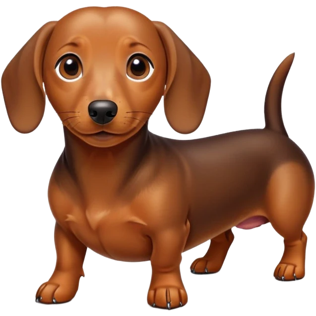 Dachund emoji