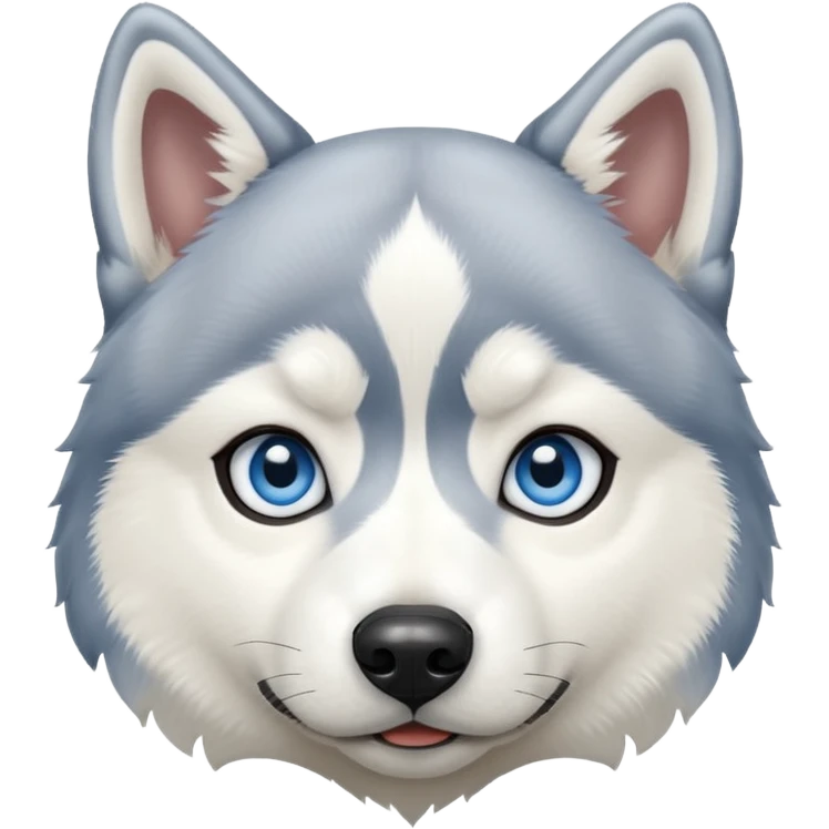 Chien husky emoji