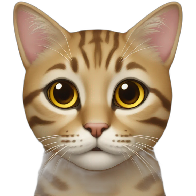 Котёнок в халате emoji