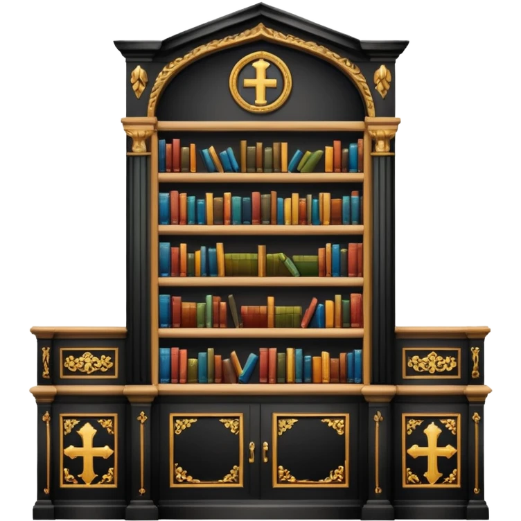 catholic library room emoji