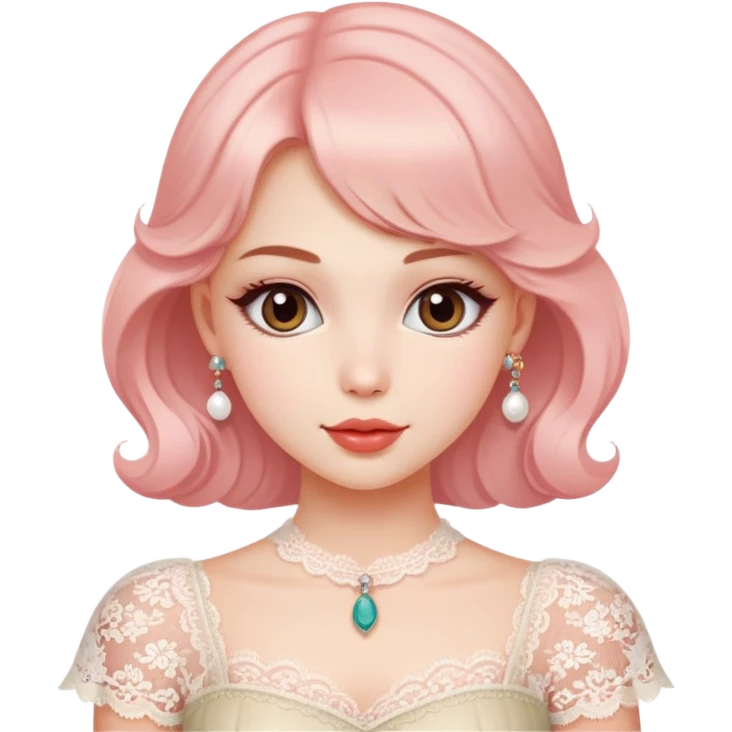 coquette girl  emoji