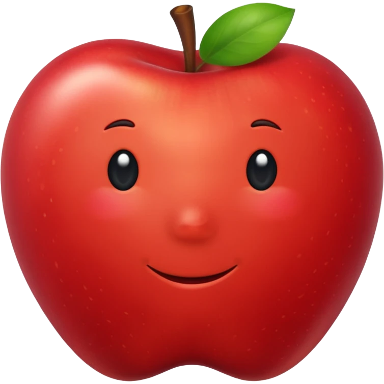 red fruit emoji