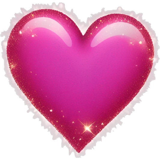 Heart with sparkles  emoji