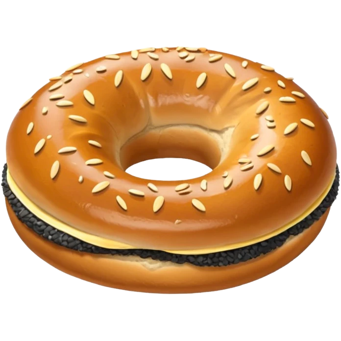 poppy bagel emoji