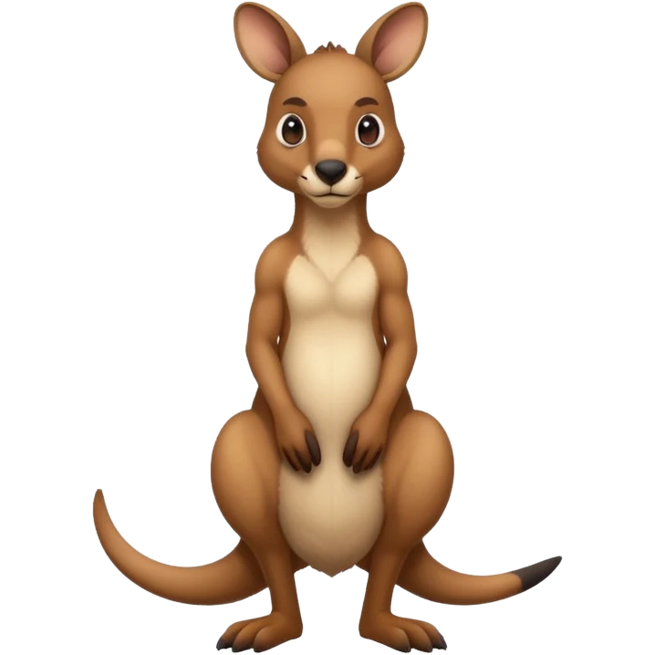 realistic kangaroo emoji