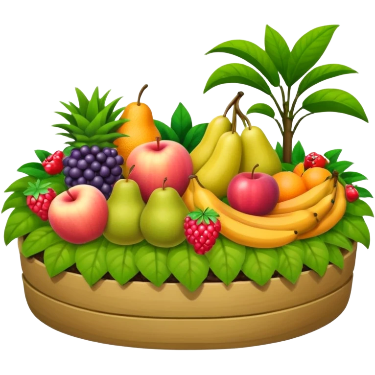 fruit garden bed emoji