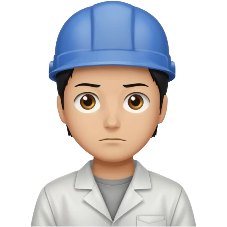 Levi ackerman from attack on titan with his cleaning outfit on emoji
