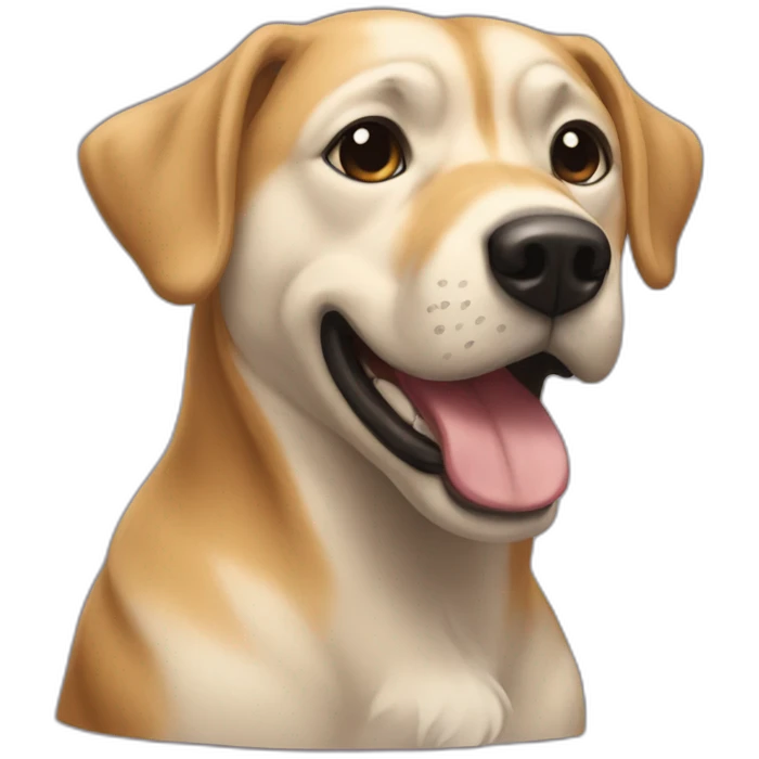 Chien saoul emoji