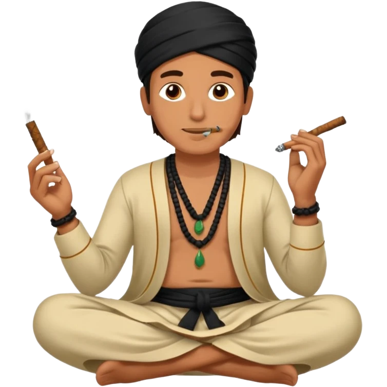 Hukka with khaat emoji
