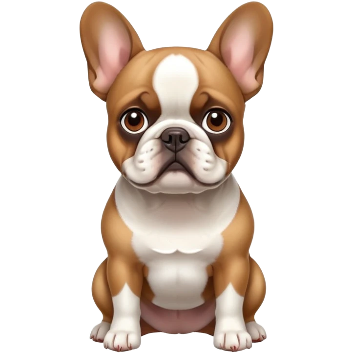 En franskbulldog emoji