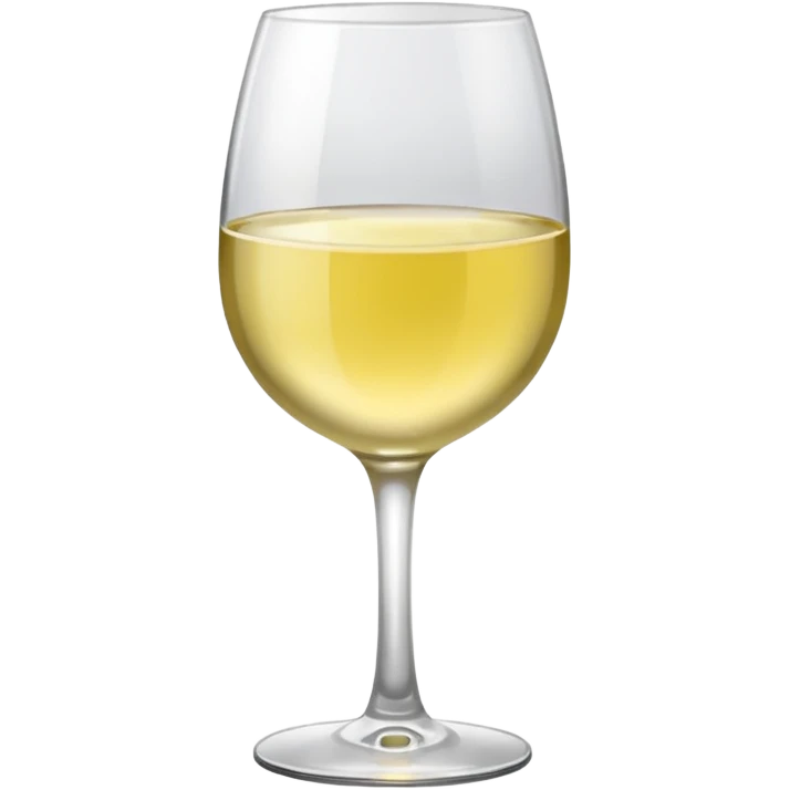 glass of white wine  emoji