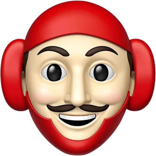money heist mask emoji
