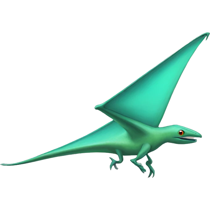 Pterodactyl fish emoji