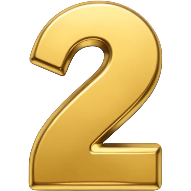 Erstelle mir die Nummer 1 emoji