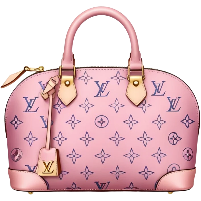 Pink Louis Vuitton bag  emoji
