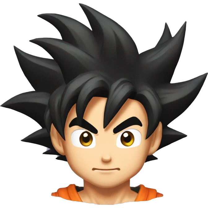 Goku of dragon ball z emoji