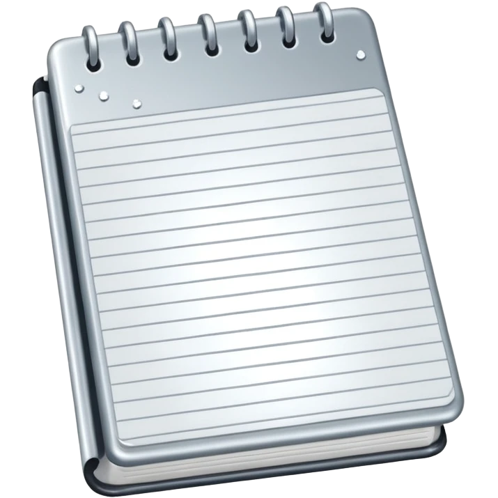 magnet with sparkles next to a notebook emoji