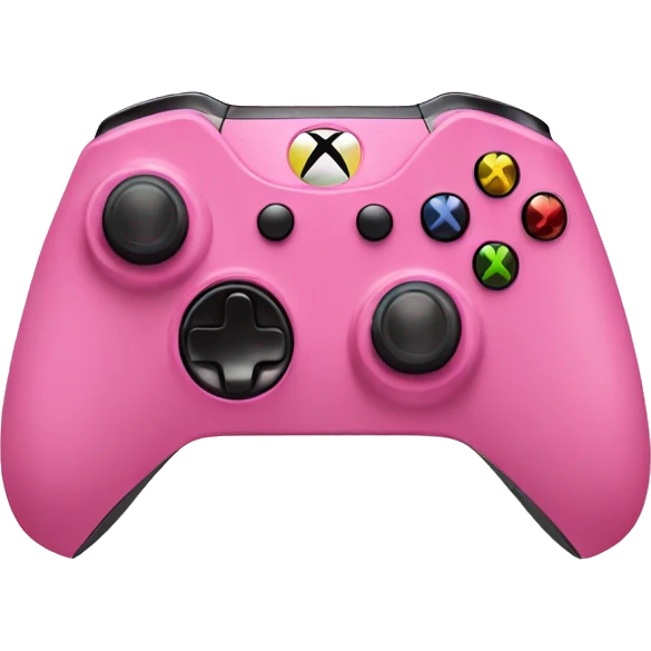 XBOX control pink emoji