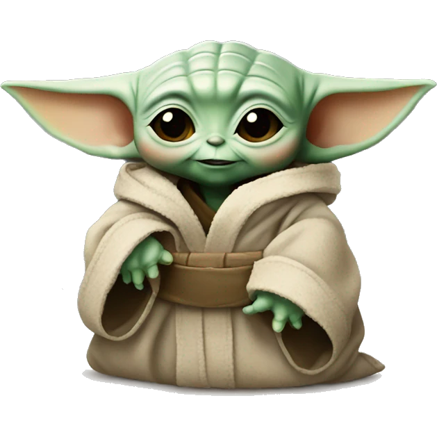 baby yoda likes emoji