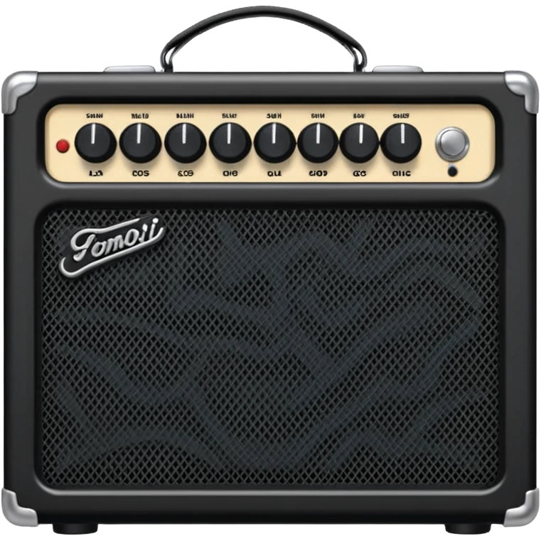 electric guitar amplifier emoji