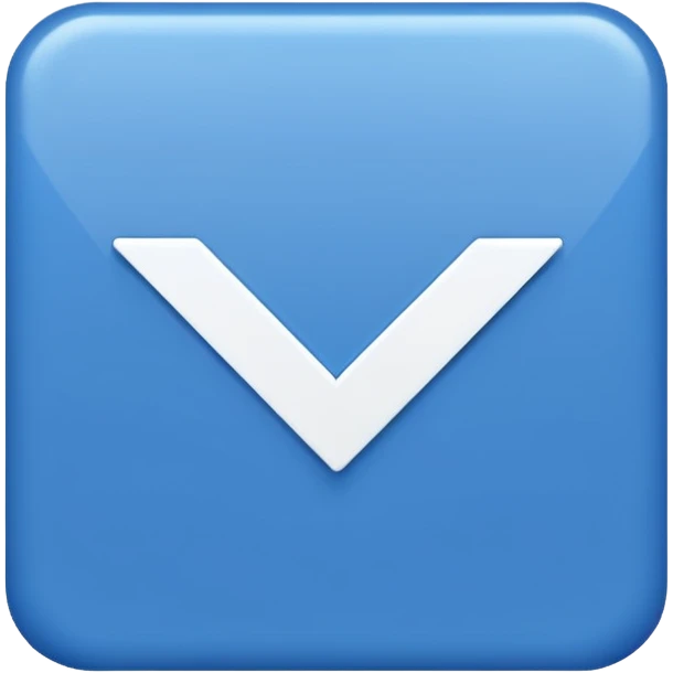 Roblox verification symbol white checkmark in blue box emoji