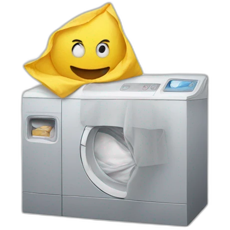 Une pince à linge emoji