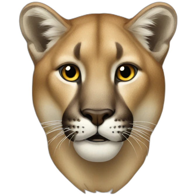 Mountain lion emoji