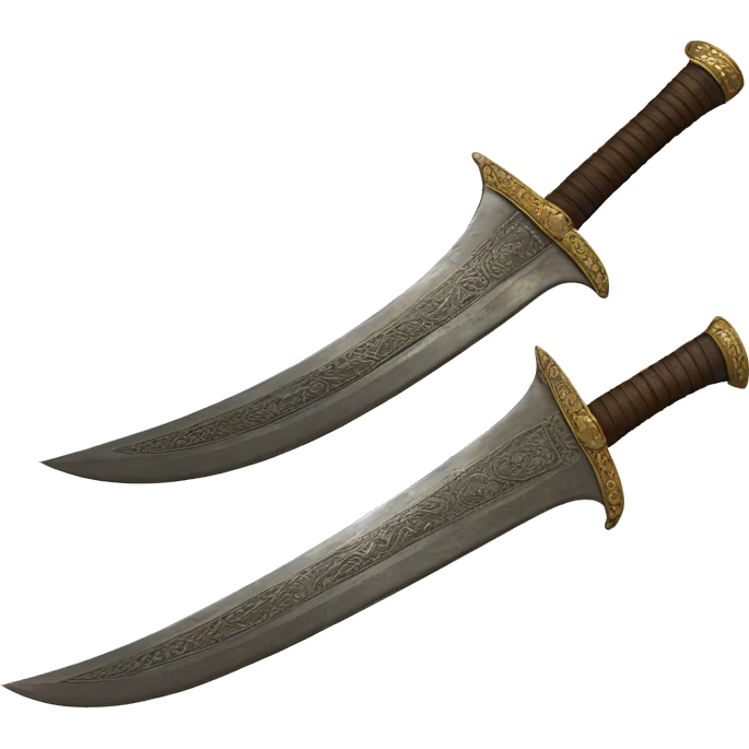 Ottoman turkish scimitar pala kilij sword emoji