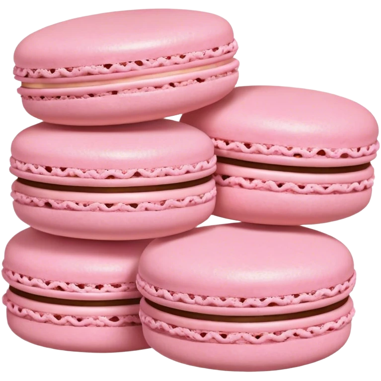 Light pink Macarons emoji
