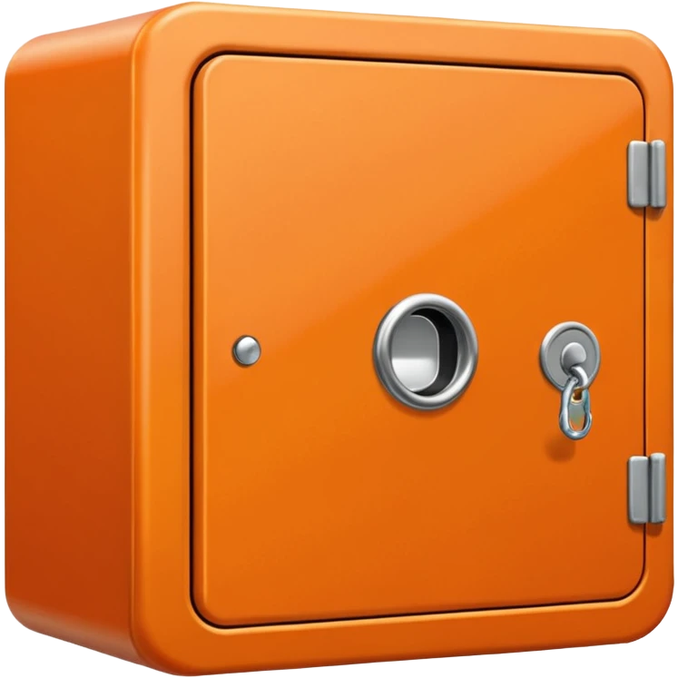 locker orange emoji
