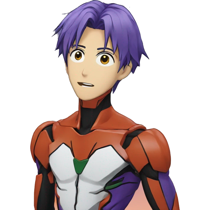 surprise evangelion cartoon emoji