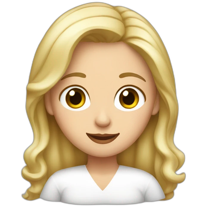 Mujer rubia san Fermín emoji