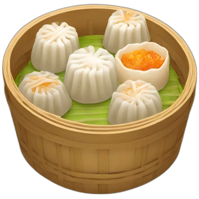 dim sum basket emoji